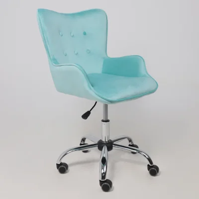 Кресло поворотное BELLA, велюр/мятный_18