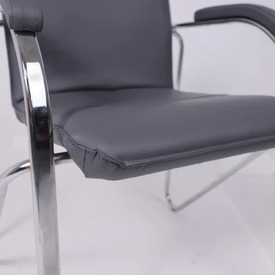 Кресло SAMBA AKS-1 Pegasso светло-серый, мягкие подлокотники_9