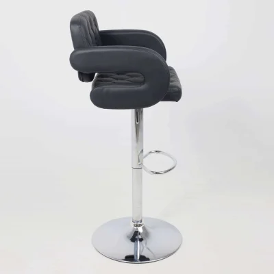 Кресло барное ELTON, экокожа, черный/хром_16