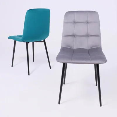 Стул AV 406-N, темно-бирюзовый бархат H-56/черный_5