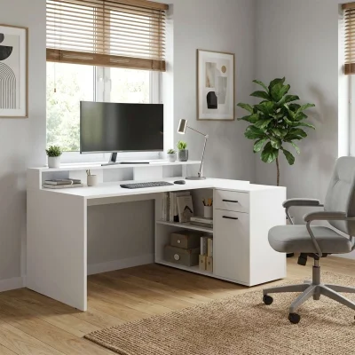 Стол компьютерный SKILL-3, белый_3