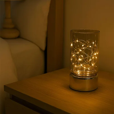 Светодиодный декор AKS тип 1 ( К-т Ваз 7х15см+8х20см, 10LED+20LED, 2АА+3АА )_8