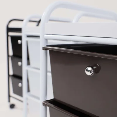 Этажерки MERCURY, ,белый+коричневый_12