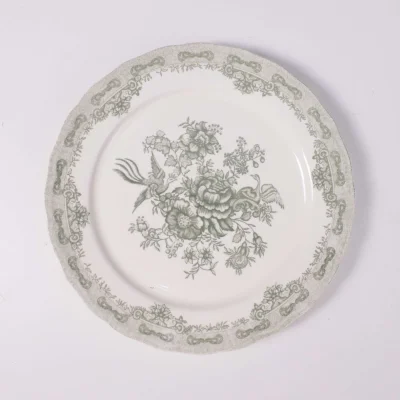 Блюдо BLOSSOM, керамика, зеленый, d21.5*2.7см_4