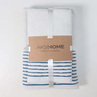 Набор полотенец махровых POSH, 2 шт (50*90см+70*140см), белый, 11-4800_2