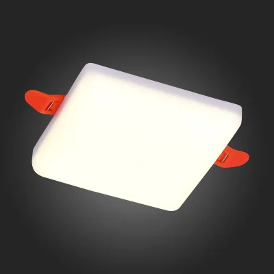 Св-к встр. Белый LED 1*8W 4000K 690Lm Ra80 120° IP20 L90xW90xH20 85-265V Встраиваемые светильники_2