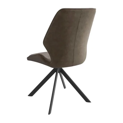 Стул BATMAN-R 360, g26 MOCCO шенилл lux - MOCCO замша lux\черный_2