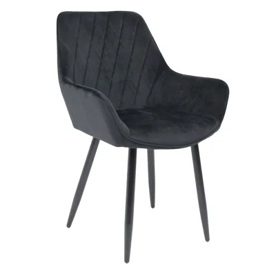 Кресло PABLO, черный велюр HLR-66/черный фотография