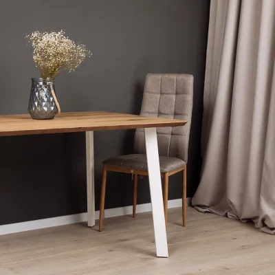 Стул SKY, бежевая ткань Seattle-001/бук_2