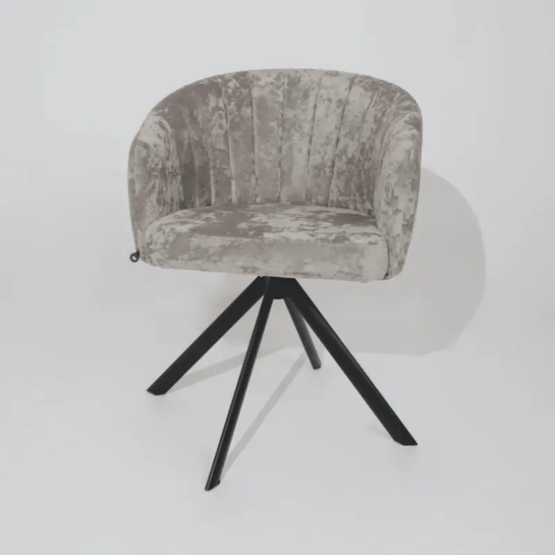 Стул SHELLY-R 360, m04 GREY BEIGE LUX\черный_preview_13