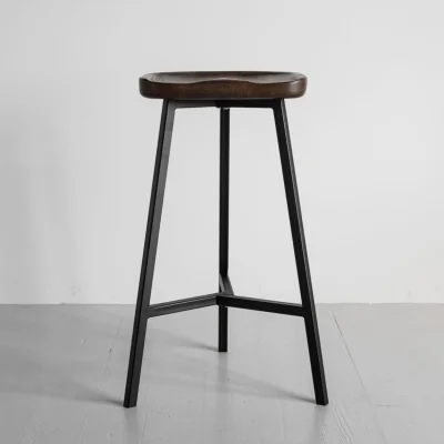 Стул полубарный PopART-65 мореный/черный_7