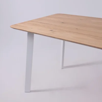 Стол МАЙОН, 120*80*74, дуб натуральный/белый (ПР-2 DSW (Т27) (02) КС-60)_15