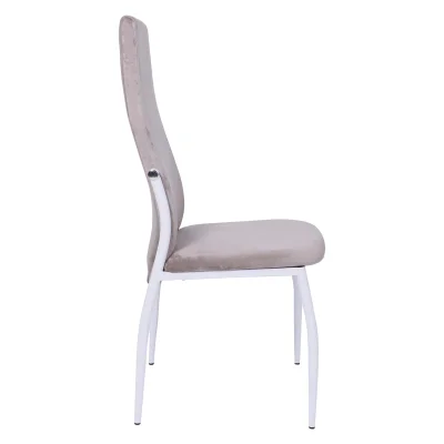 Стул DENVER, темно-бежевый велюр HLR-09/белый_3