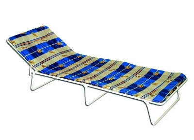 Кровать металлическая раскладная "Стефания",  (мягкий) c86а s-10мм_1