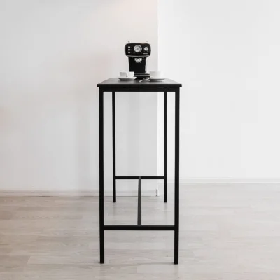 Стол барный для кухни Лофт LT-95 черный/ черный муар_10