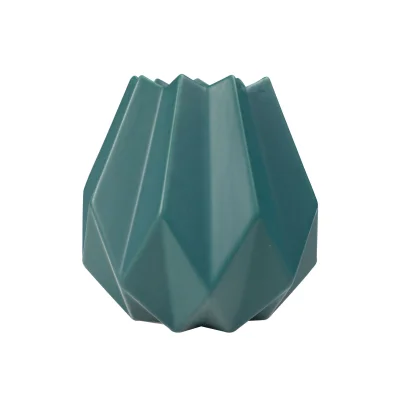 Ваза керамическая SHERY, зеленый, 13*13см фотография