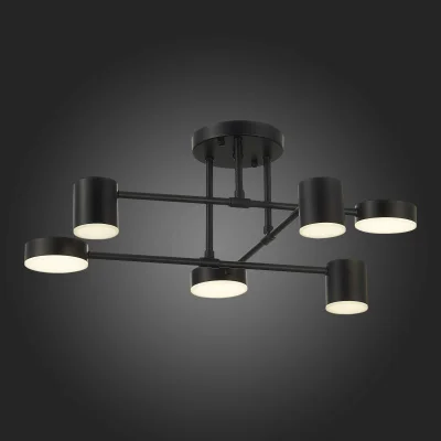 Светильник потолочный Черный/Черный LED 6*7W 4000K NOBEL_14