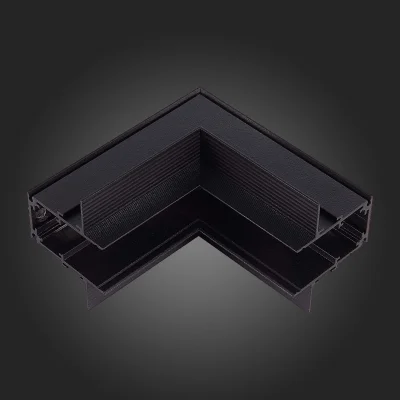 Внутренний угол-соединитель для встраиваемого магнитного шинопровода ST-Luce Черный SKYLINE 48_2