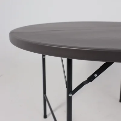 Стол складной Table AKS тип 9, темно-серый (D122х74)_5