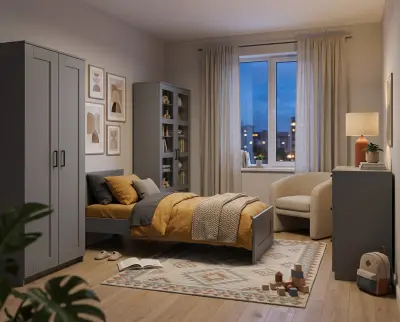 Детская НАВИ, серый. Комплект №1 фотография