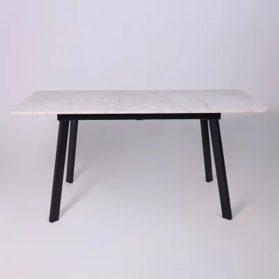 Стол AV 1209/1, ЛМДФ, раздвижной 1200(1600)*800 Азул Оникс/черный_20