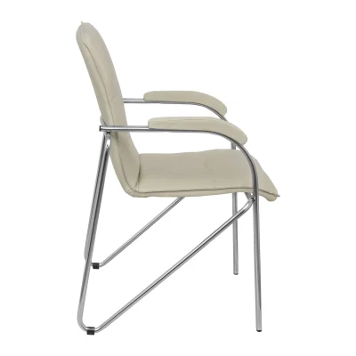 Кресло SAMBA AKS-1 Pegasso крем, мягкие подлокотники_3