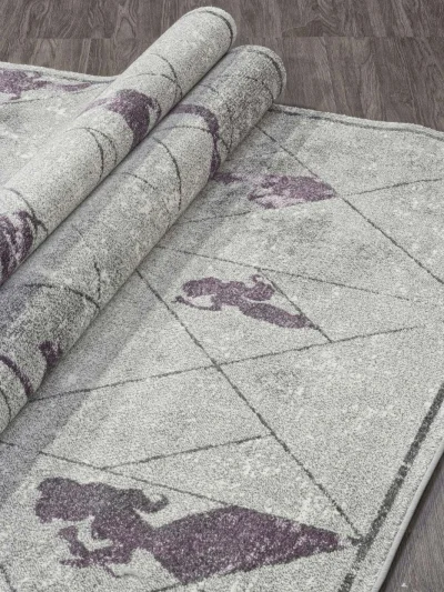 Ковер SOFIT SV18 - GRAY-PINK - Прямоугольник 2 на 3_3