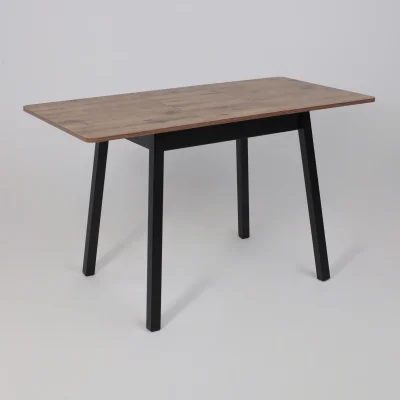 Стол TIRK RADIAL-94, раздвижной 94(126)х64, Дуб Веллингтон/Чёрный_18