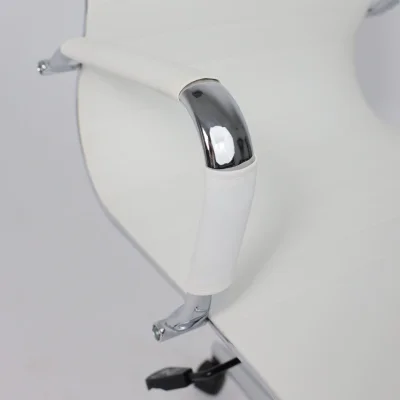 Кресло поворотное EVELIN, экокожа, белый_7