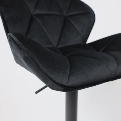 Кресло барное BERLIN GB, Seven 35 черный велюр/черный_10