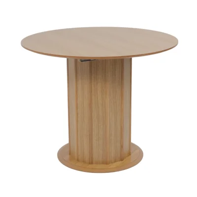 Стол ОЛАФ-М 950(1250)*950, Светлый дуб без тонировки/Светлый дуб фотография