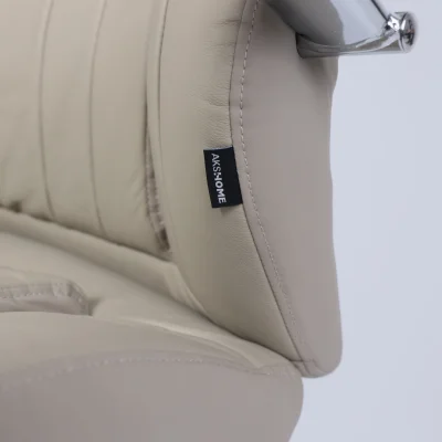 Кресло поворотное MASTIF, мультиблок, натуральная кожа, бежевый_11