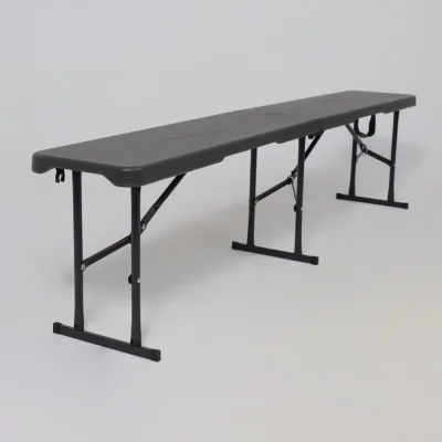 Скамья складная Bench AKS тип 1, темно-серый (180х28х43)_5