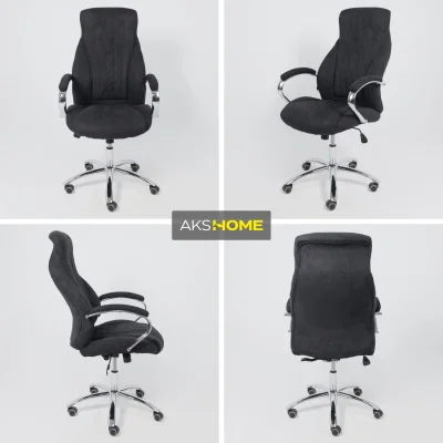 Кресло поворотное MASTIF, ткань/графит_3