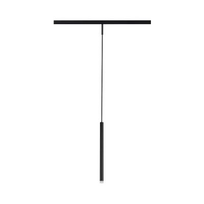 Магнитный трековый светильник Черный LED 1*3W 4000K 100Lm Ra>90 36° IP20 D18xH310 24V SUPER5_3