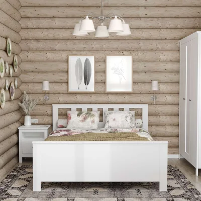 Спальня Сага, белый. Комплект №3_9