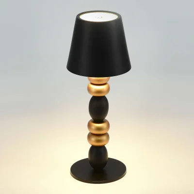 Прикроватная лампа ST-Luce Черный, Золотистый/Черный LED 1*3W 3000-6000K EASE_8