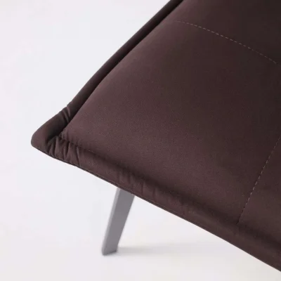 Кресло РУБИК U Velutto 24 темно-коричневый велюр/черный_18