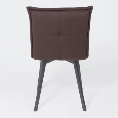 Кресло РУБИК U Velutto 24 темно-коричневый велюр/черный_15