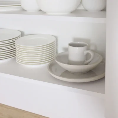 Блюдо STONE CLAY, керамика, белый, d26*3см_3