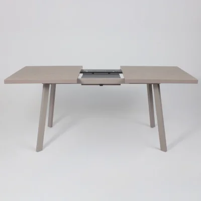 Стол BORG-140, раздвижной 140(180)х85, Бежевый камень-HPL/Капучино_16