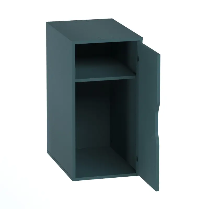 ИНГАР 1/ДВ/T стол письменный 120x75x55, дуб беленый/серо-бирюзовый/черный_preview_9