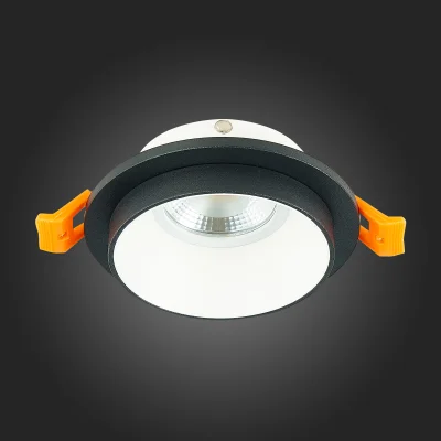 Св-к встр. Черный GU10 1*50W  IP20 D92xH38 220V Без ламп Встраиваемые светильники_5