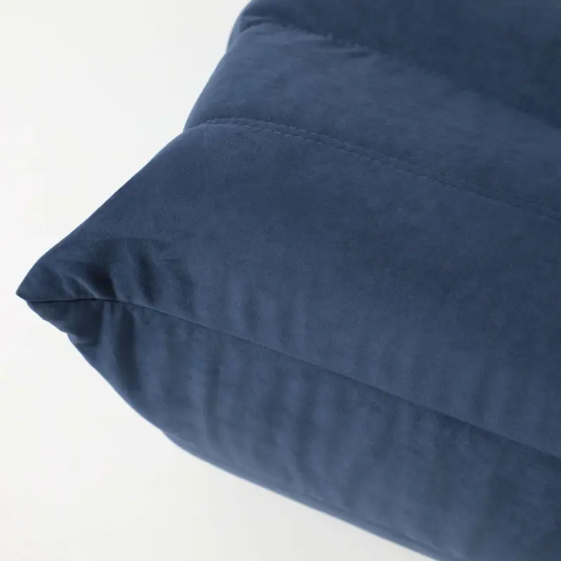 Бескаркасное кресло Француз BeanBag 90*45 / микровелюр, Джинс_preview_14