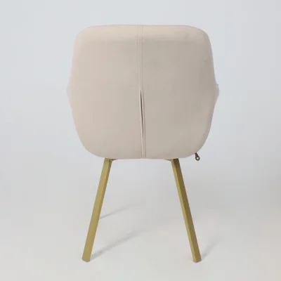 Стул ROMEO 360, b03 CREAM LUX\золото_8