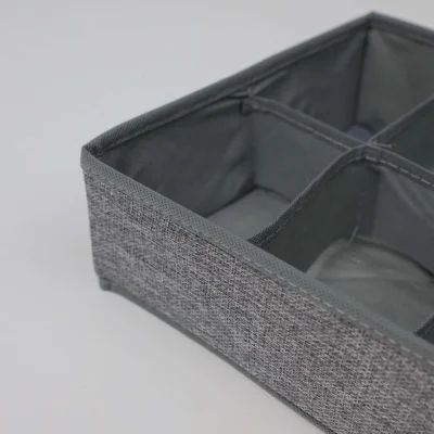 Контейнер для хранения MACKENZIE-1, 8 ячеек, серый, 34*24*9см_4