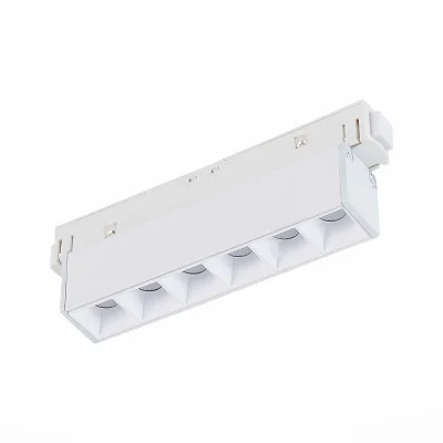 Магнитный трековый светильник белый LED 1*6W 3000K 532Lm Ra>80 36° IP20 L115xW22xH44 48 SKYLINE 48_5