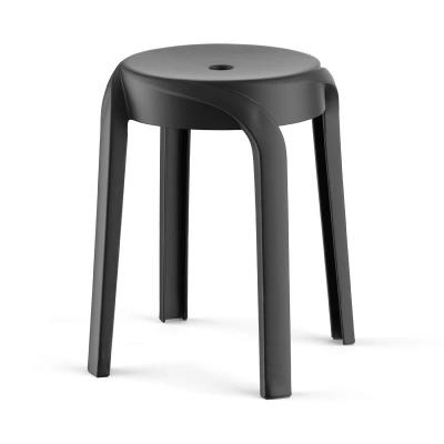 Табурет ECLER, черный фотография