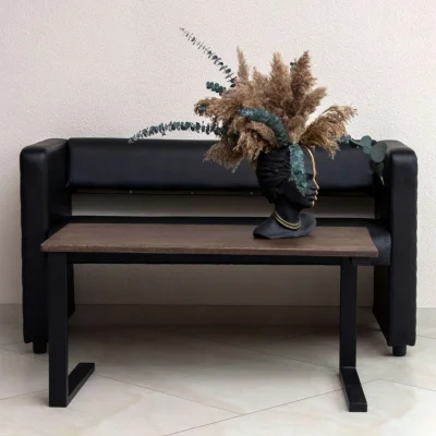 Стол журнальный BOX-TABLE DD, дуб мореный/черный_6