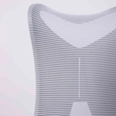 Кресло рабочее, поворотное ABRAHAM, ткань/сетка, серый+серый_8